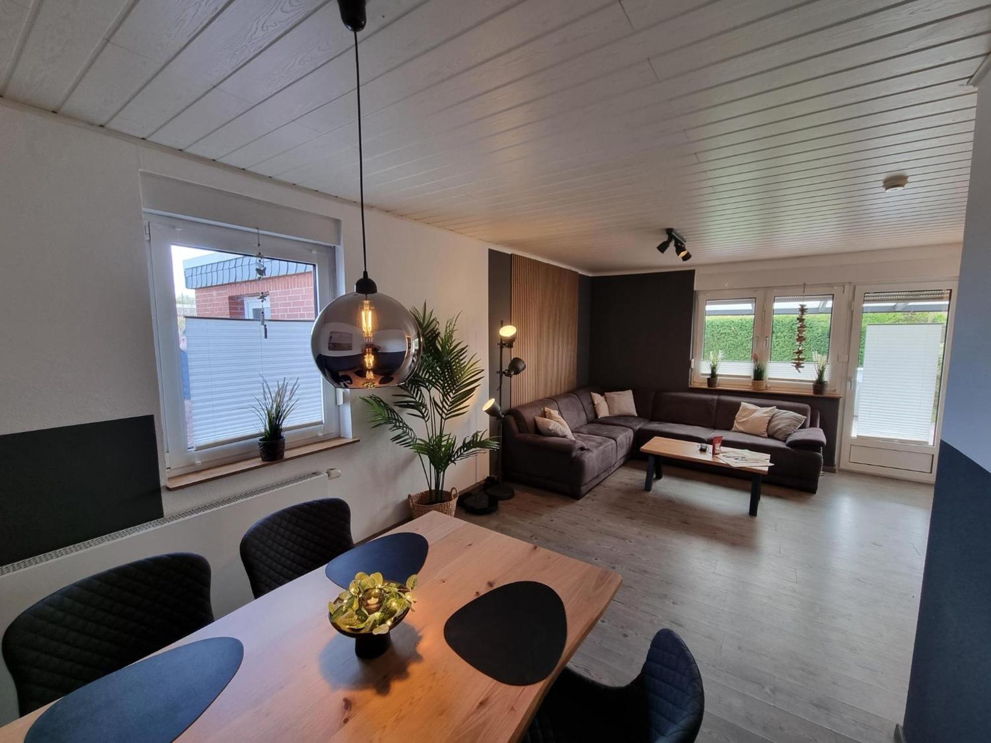 Ferienhaus Ohrenqualle Dornum Buitenkant foto