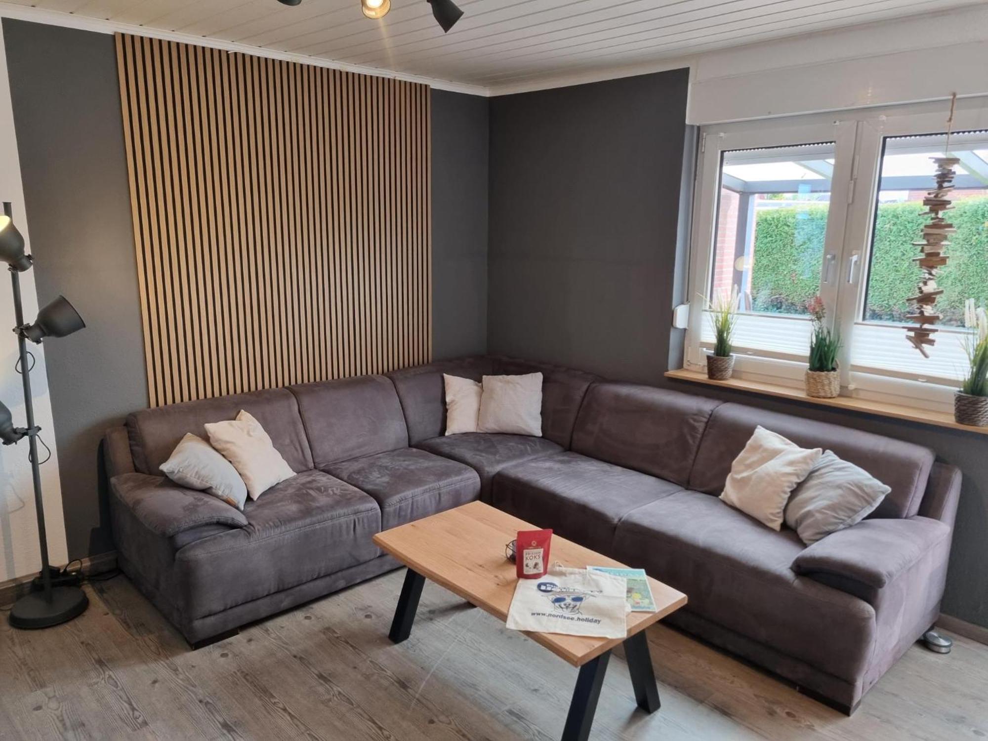 Ferienhaus Ohrenqualle Dornum Buitenkant foto